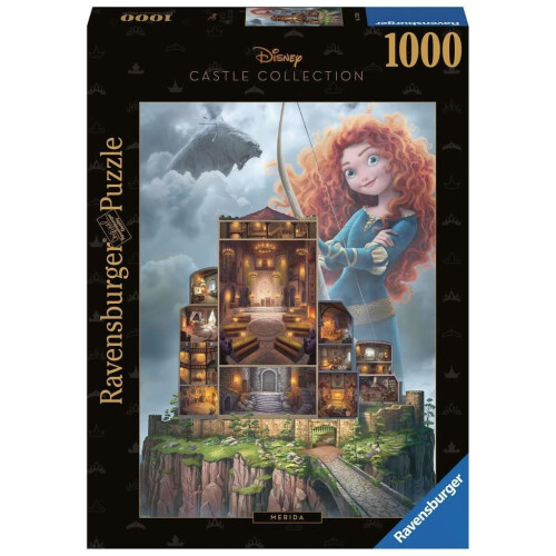 Ravensburger PUZZLE 1000 PZ - DISNEY MERIDA - CASTILLOS DISNEY
