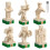Minecraft Chess Set Overworld Heroes vs. Hostile Mobs 3