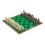 Minecraft Chess Set Overworld Heroes vs. Hostile Mobs 1