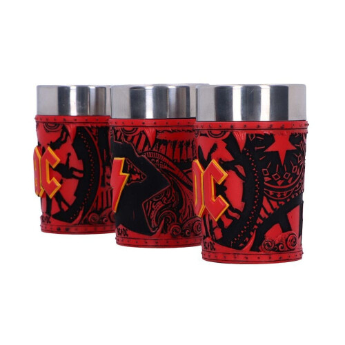 AC/DC Shot Glasses Logo 3-Pack 1