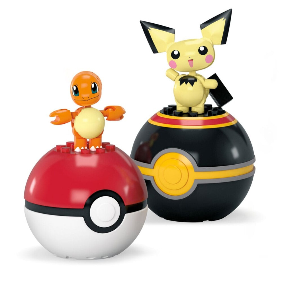 PokÃ©mon MEGA Construction Set PokÃ© Ball Collection: Charmander & Pichu