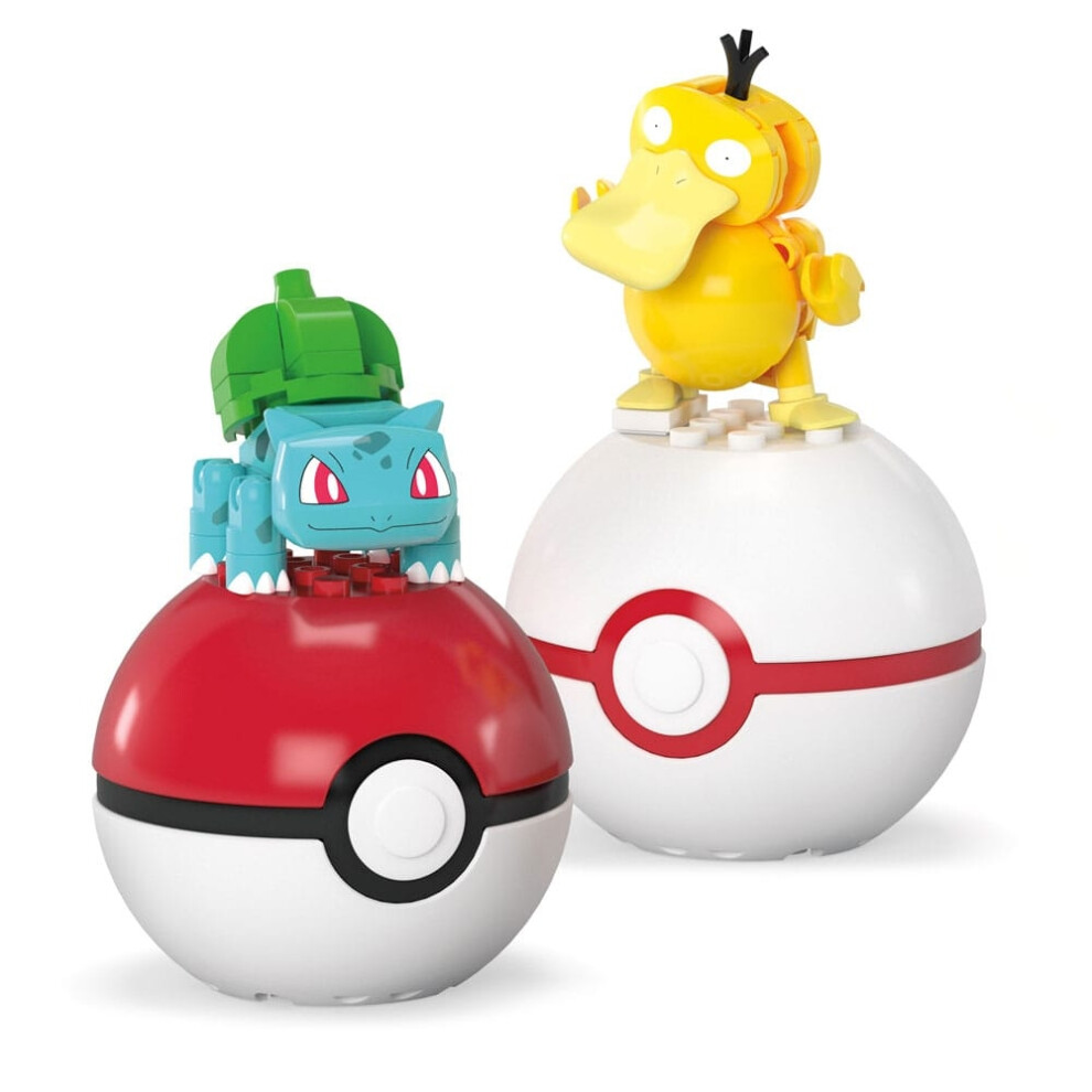 PokÃ©mon MEGA Construction Set PokÃ© Ball Collection: Bulbasaur & Psyduck