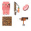 WWE Figura de acci   n Minecraft Diamond Level Cerdo 14 cm 4