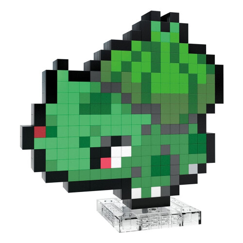WWE Pokémon MEGA Construction Set Bulbasaur Pixel Art