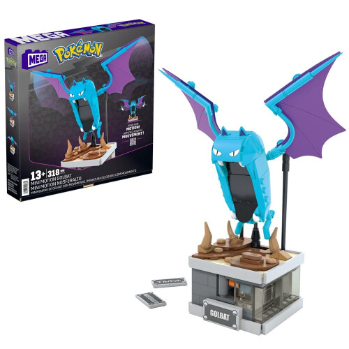 WWE Pokémon MEGA Construction Set Mini Motion Golbat 1