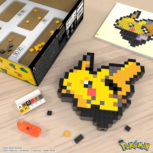 WWE Mega Pokémon Pixel Art Pikachu 2