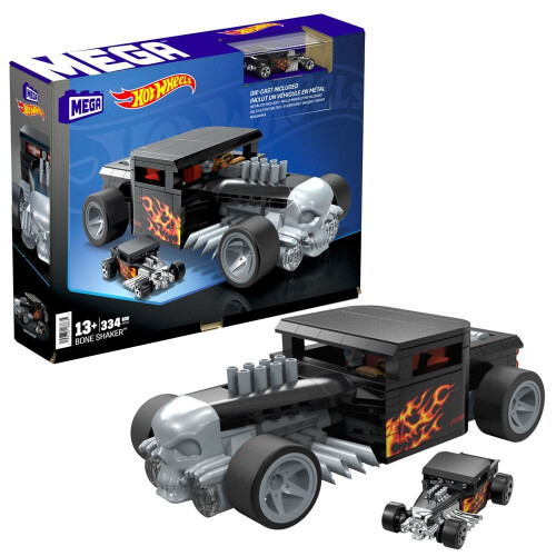 WWE Hot Wheels MEGA Construction Set 1/24 Bone Shaker 20 cm 1