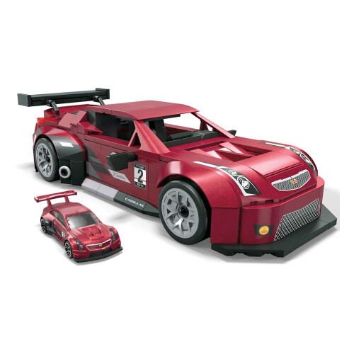 WWE Hot Wheels MEGA Construction Set 1/24 Cadillac ATS-V R 20 cm