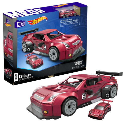 WWE Hot Wheels MEGA Construction Set 1/24 Cadillac ATS-V R 20 cm 1