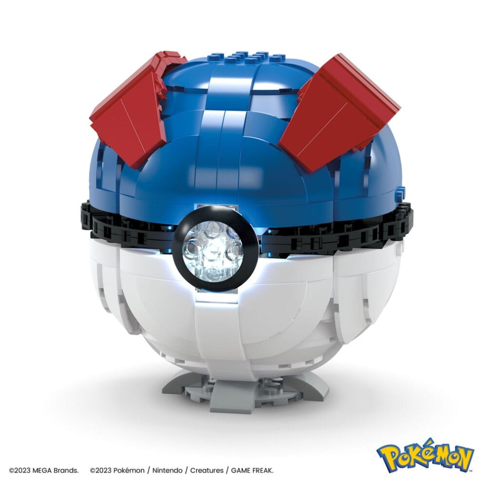 PokÃ©mon Mega Construx Construction Set Jumbo Great Ball 13 cm