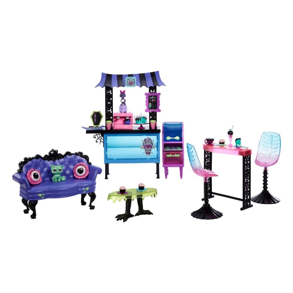 Monster High Playset The Coffin Bean CafÃ© Lounge