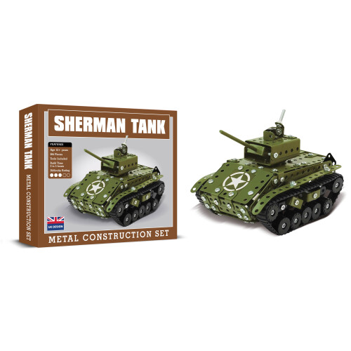 Sherman Tank Metal Construction Set 1