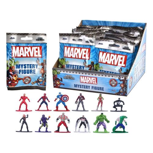 Jada Marvel Nano Metalfigs Diecast Mini Figures 4 cm Assortment Wave 1 (24) 1