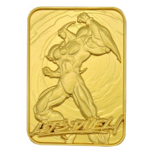 Yu-Gi-Oh! Ingot Métallique Plaqué Or 24K Édition Limitée Hero Neos