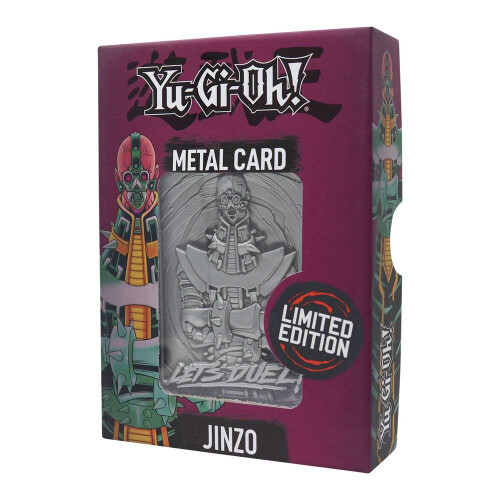 Yu-Gi-Oh! Limitierte Edition Jinzo Metallkarte 1