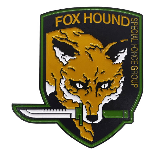 Metal Gear Solid Limited Edition Ingot | Foxhound Abzeichen