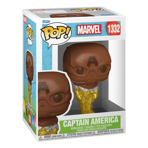 Funko Marvel POP! Vinyl Figure Easter Chocolate Captain America 9 cm 1