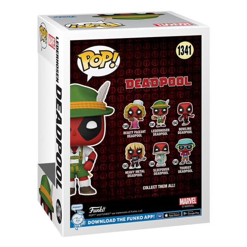 Funko Funko Pop! Marvel: Deadpool  Lederhosen Deadpool 1