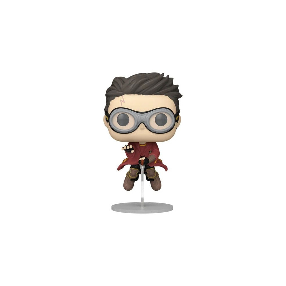 Funko Harry Potter Pop! Movies Vinyl Figure Harry W/Broom(Quidditch) 9 Cm