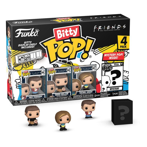 Funko Friends Bitty POP! Vinyl Figure 4-Pack Joey 2,5 cm