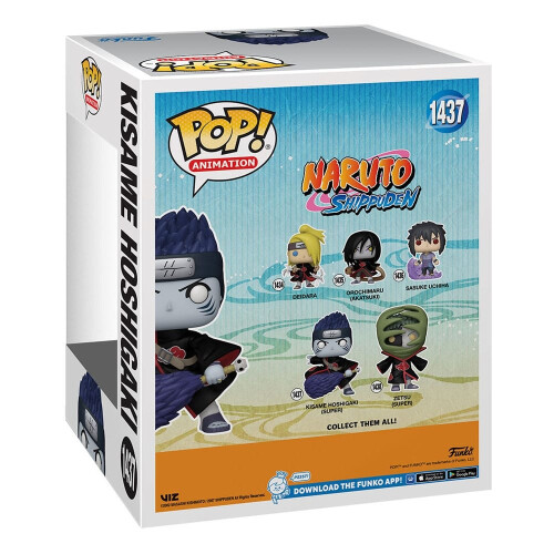 Funko Figurine - Funko - Naruto Shippuden - Kisame - Super Sized Pop! - Grau 2