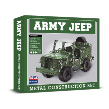 Army Jeep Metal Construction Set