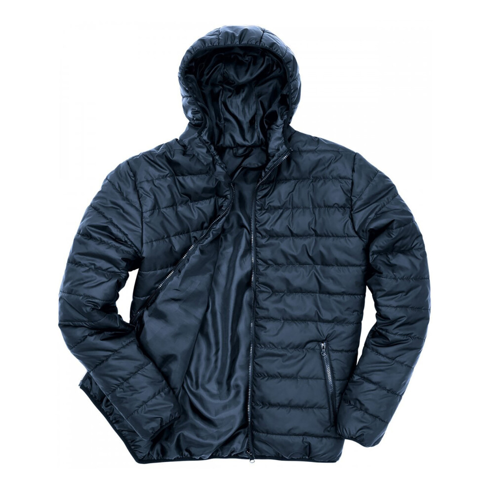 (XS UK, Navy) Result Core Mens Soft Padded Jacket