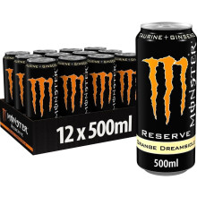 (Pack Of 6) Monster Energy Drink Orange Dreamsicle 500ml