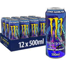 (Pack Of 6) Monster Energy Lewis Hamilton Zero Sugar 500ml