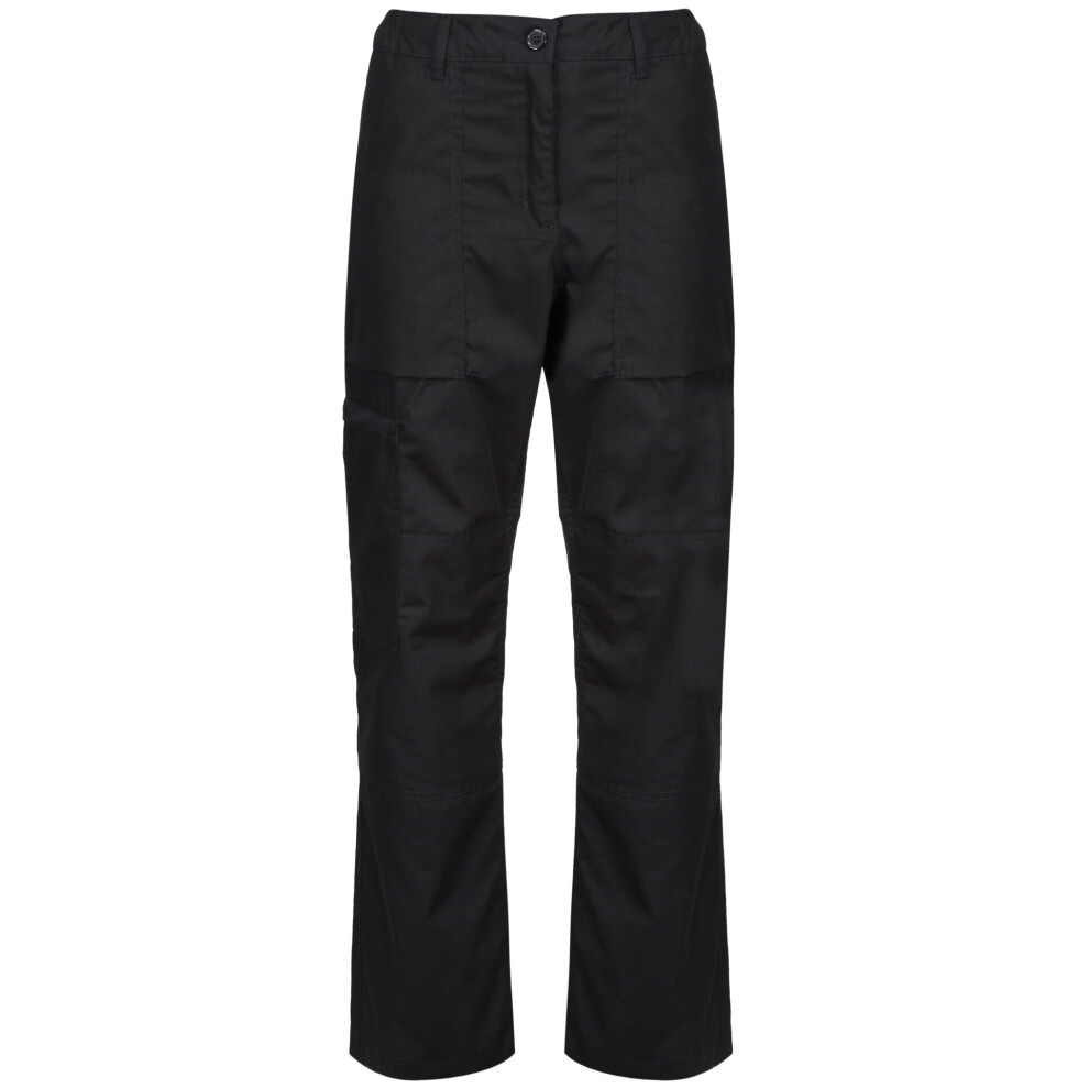 (10 UK, Black) Regatta Ladies New Action Trouser (Short) / Pants
