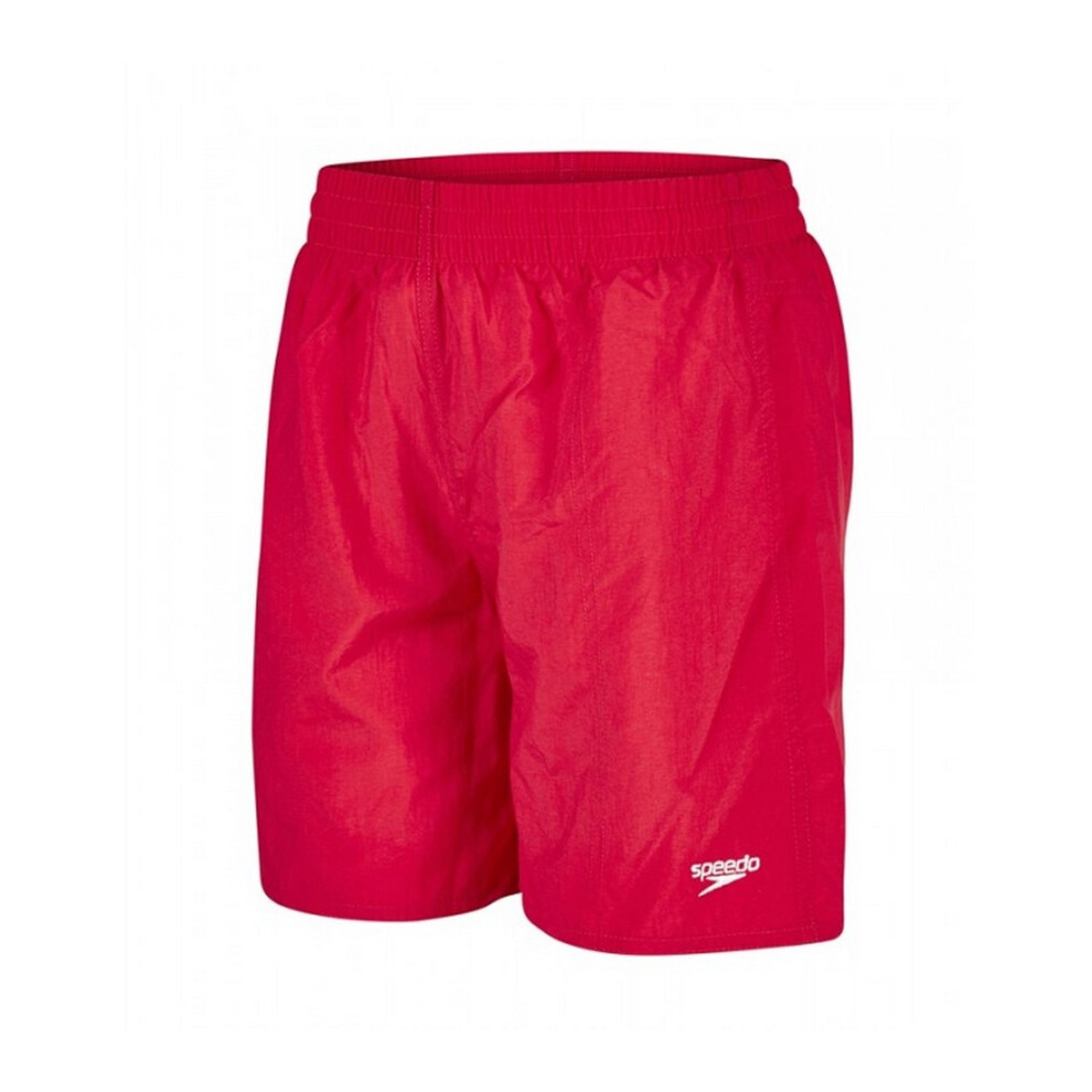 (M, Red) Speedo Mens Leisure Swim Shorts
