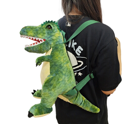 Backpack Dinosaur Plush Toy Triceratops Velociraptor T Rex Bag Large Capacity on OnBuy