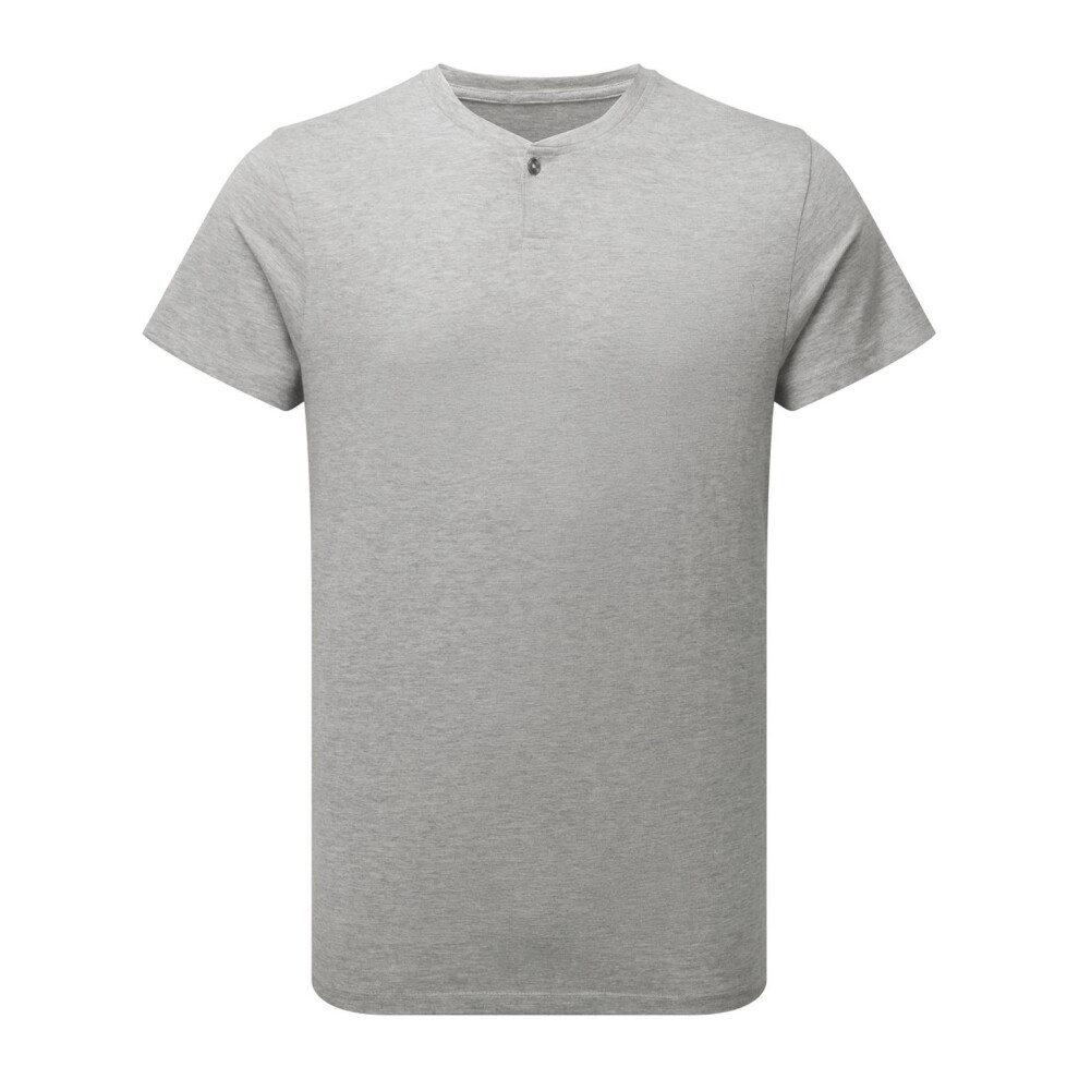 (S, Grey Marl) Premier Mens Comis Sustainable T-Shirt