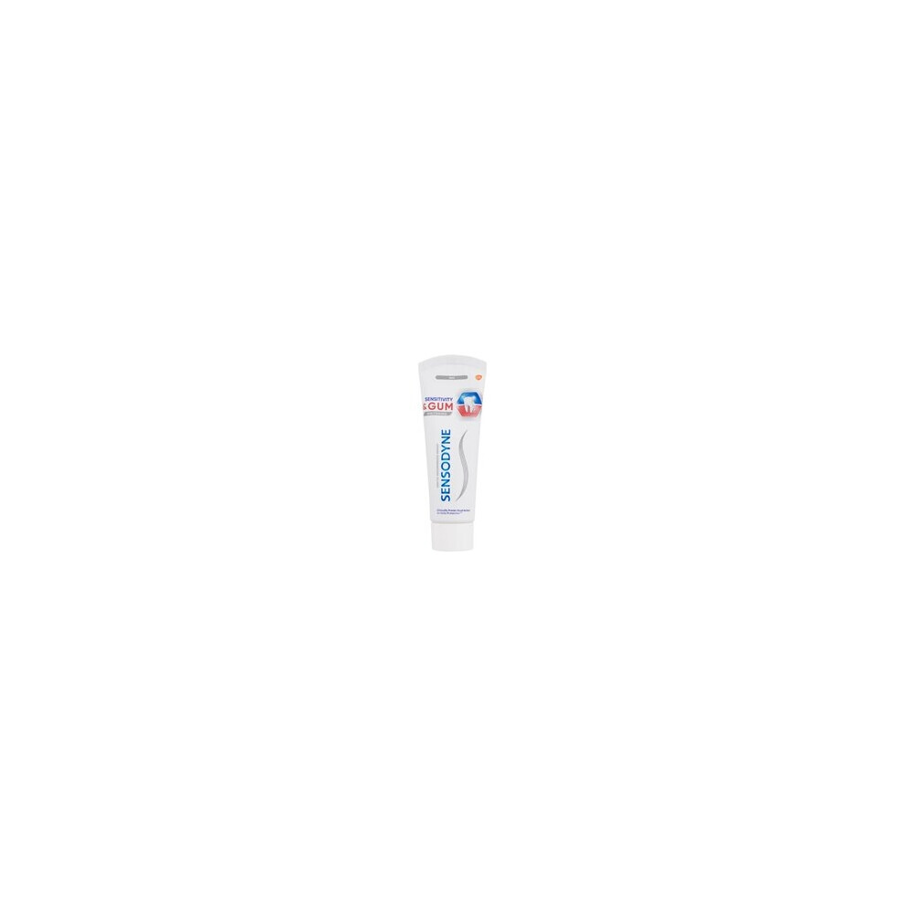 Sensodyne - Sensitivity & Gum Whitening Toothpaste - BÄlicÃ­ zubnÃ­ pasta pro Ãºlevu od bolesti zubÅ¯ a zlepÅ¡enÃ­ zdravÃ­ dÃ¡snÃ­ 75ml