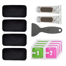 Trampoline Patch Repair Kit Camping Tent Trampoline Waterproof Patch Fixing Kit Repair Mat Tear Hole Repairing Tool Set