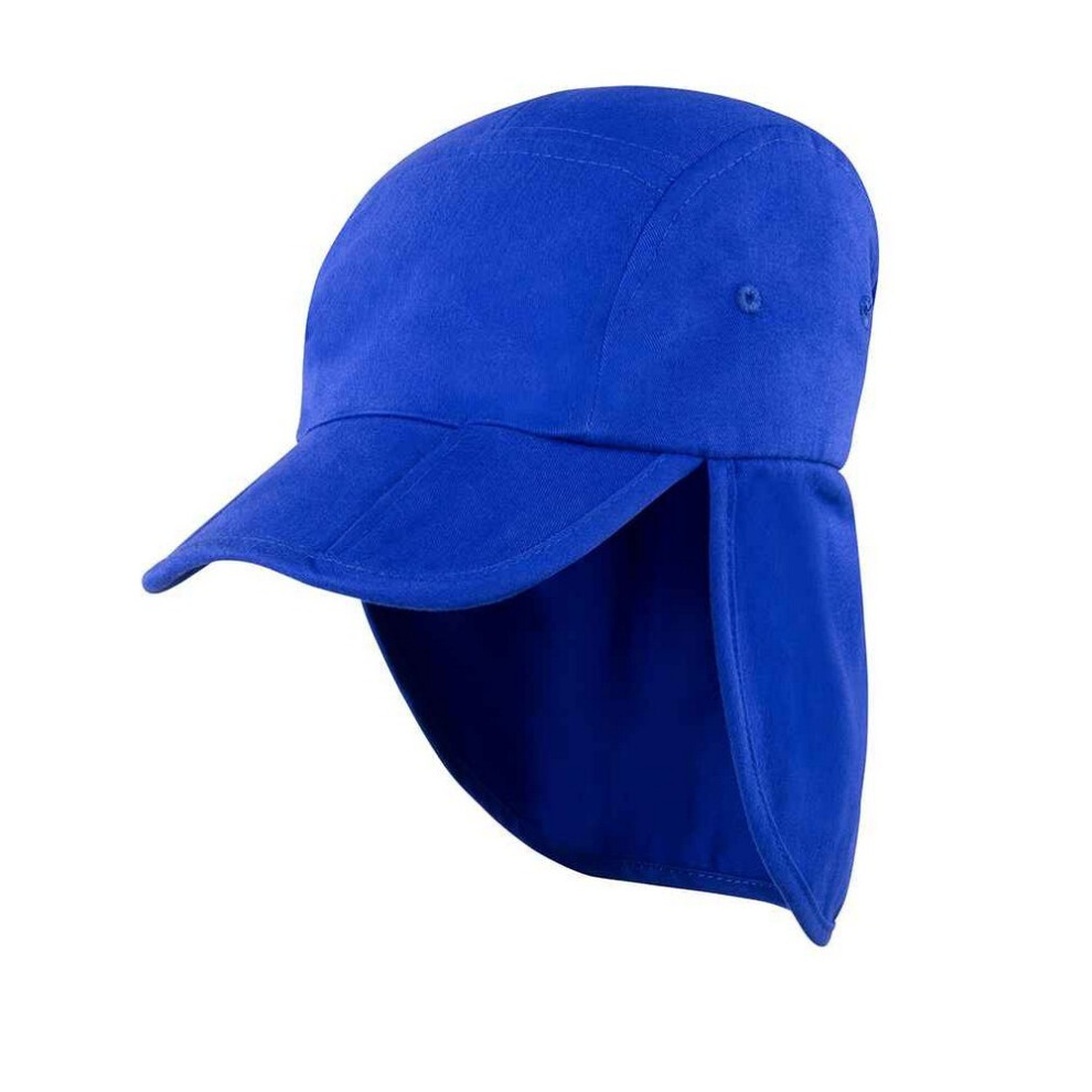 (One Size, Royal Blue) Result Headwear Unisex Adult Legionnaires Foldable Baseball Cap