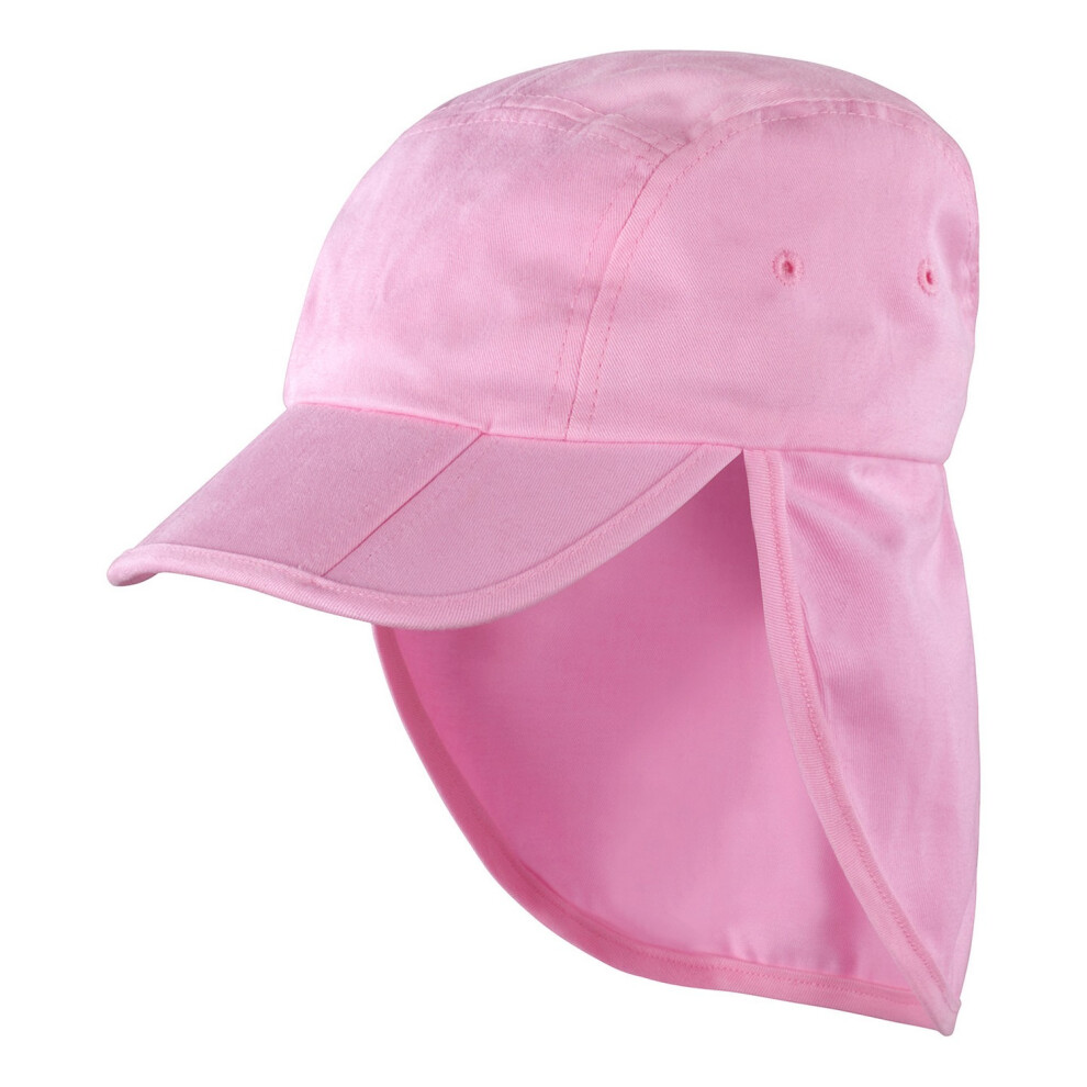 (One Size, Pink) Result Headwear Fold Up Legionnaire Hat