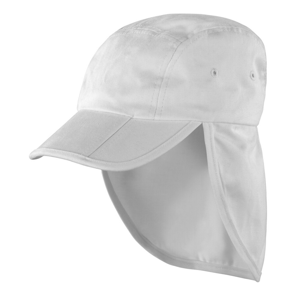 (One Size, White) Result Headwear Fold Up Legionnaire Hat