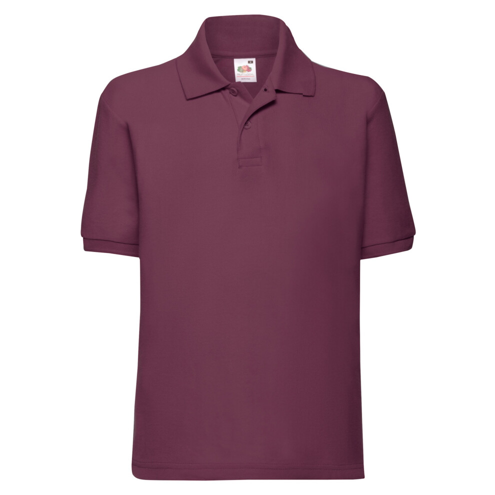 65 35 Plain Pique Polo Shirt