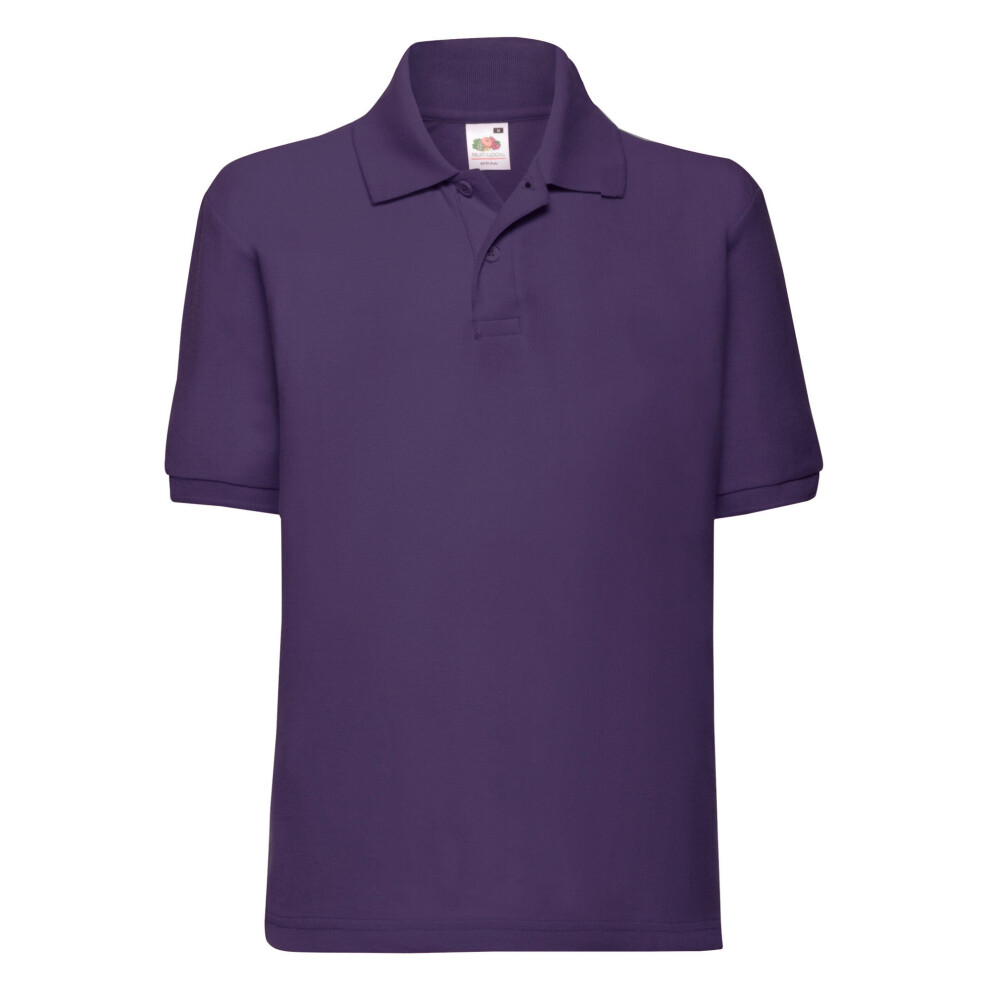 65 35 Plain Pique Polo Shirt