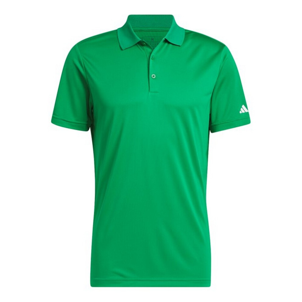 (M, Green) Adidas Clothing Mens Performance Polo Shirt