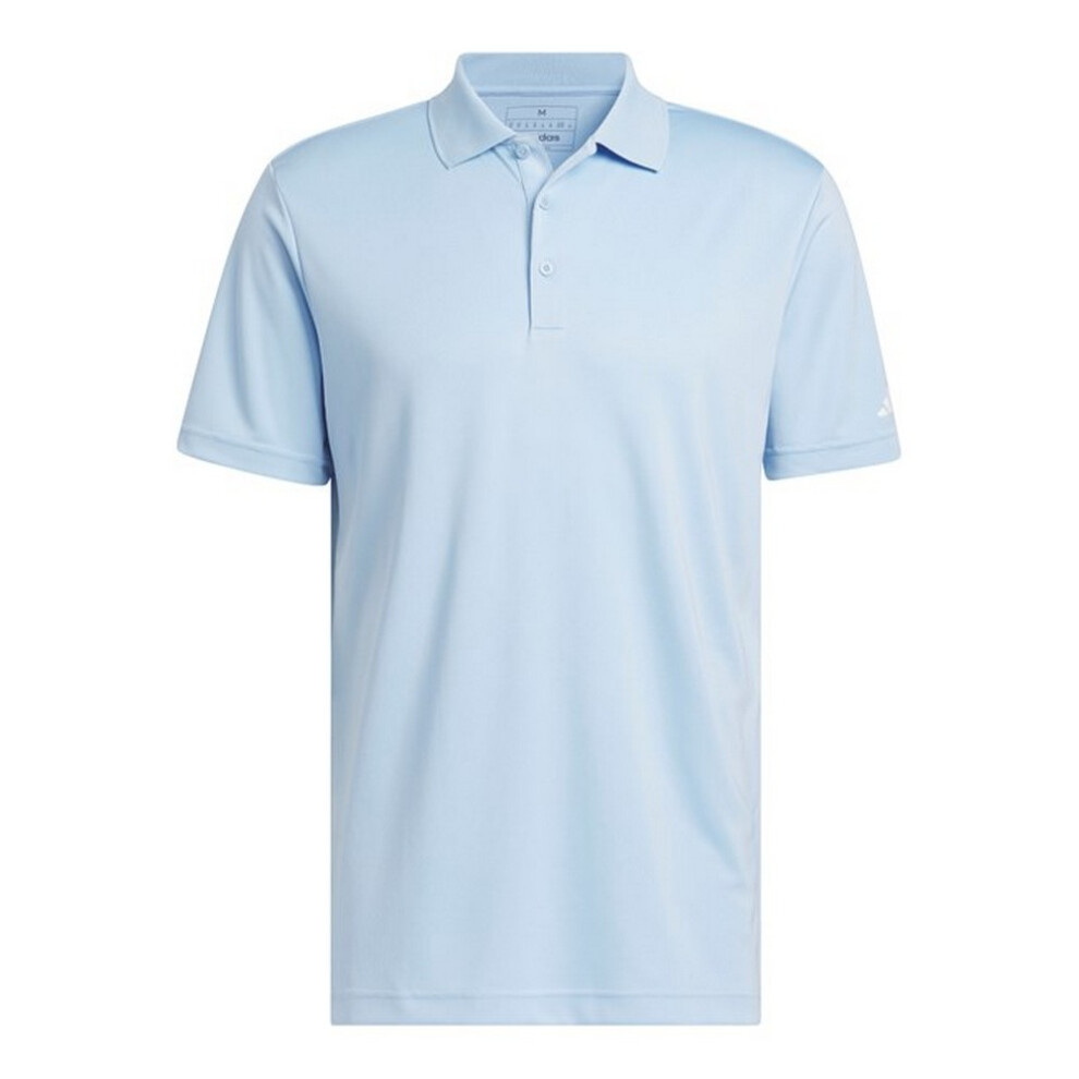 (XXL, Clear Sky) Adidas Clothing Mens Performance Polo Shirt