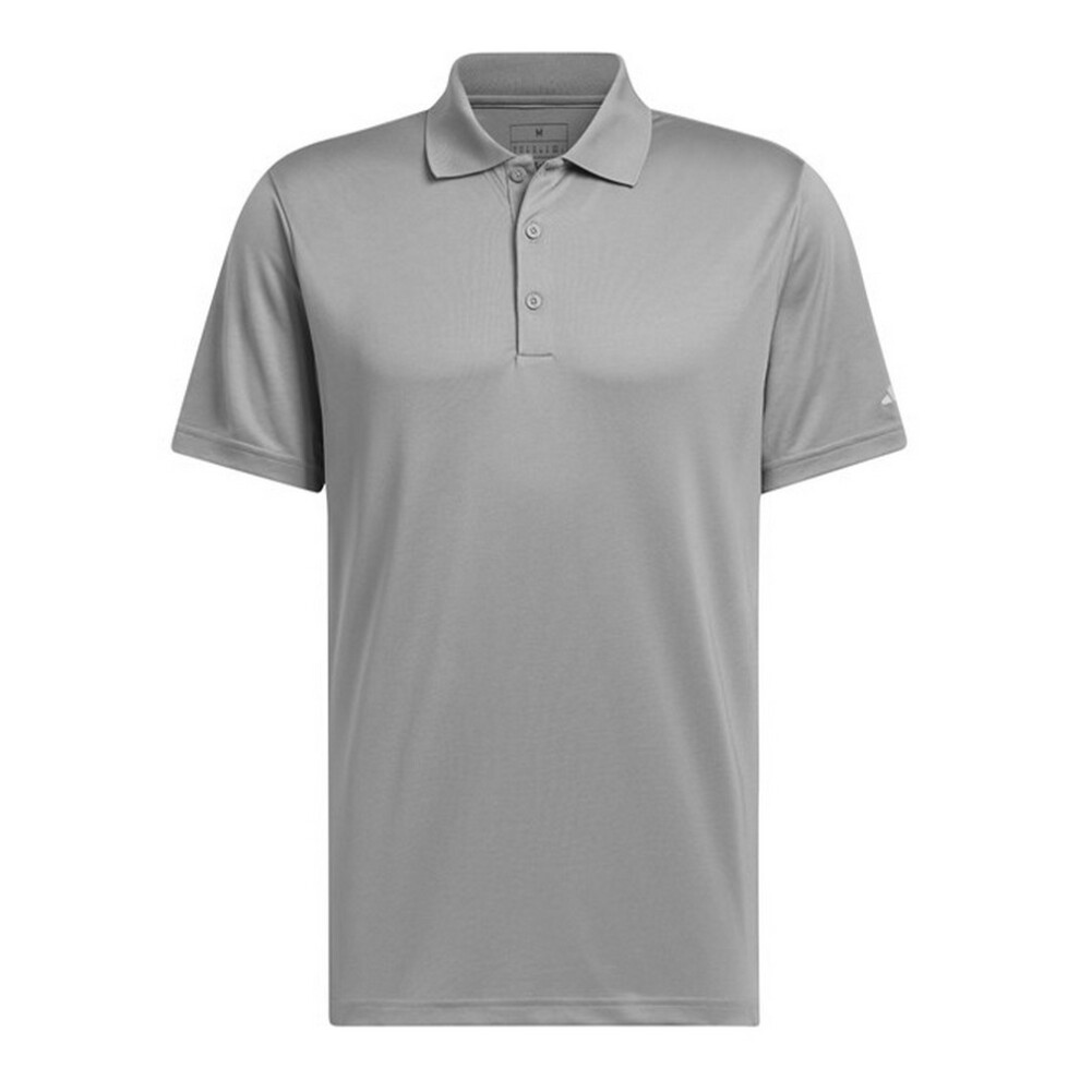 (XL, Grey Three) Adidas Clothing Mens Performance Polo Shirt