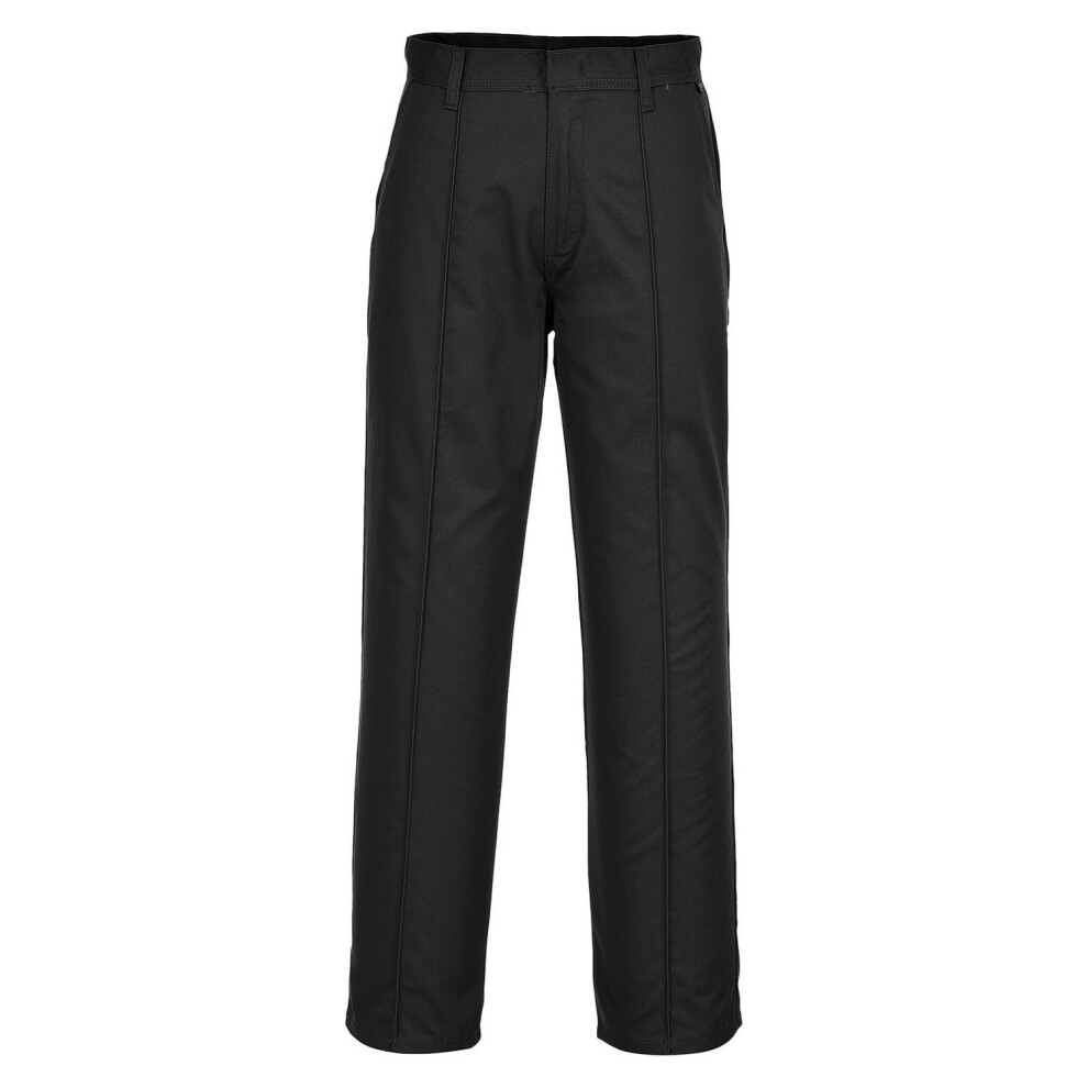 (38T, Black) Portwest Mens Preston Trousers