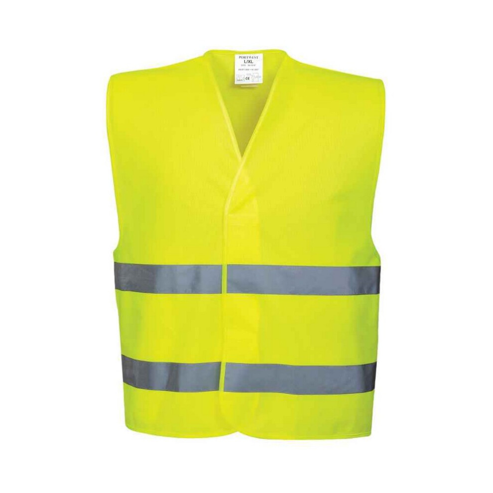 (XXL-3XL, Yellow) Portwest Unisex Adult Reflective Hi-Vis Vest