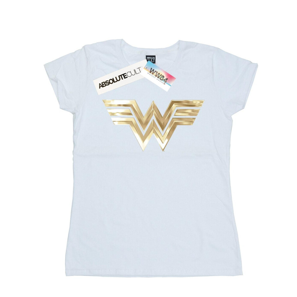 Wonder Woman 84 Gold Emblem Cotton T-Shirt