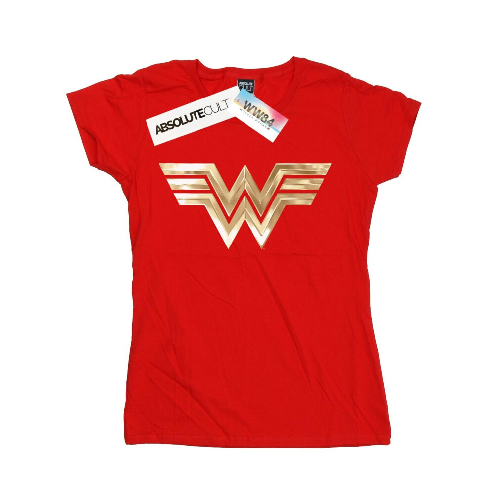 Wonder Woman 84 Gold Emblem Cotton T-Shirt