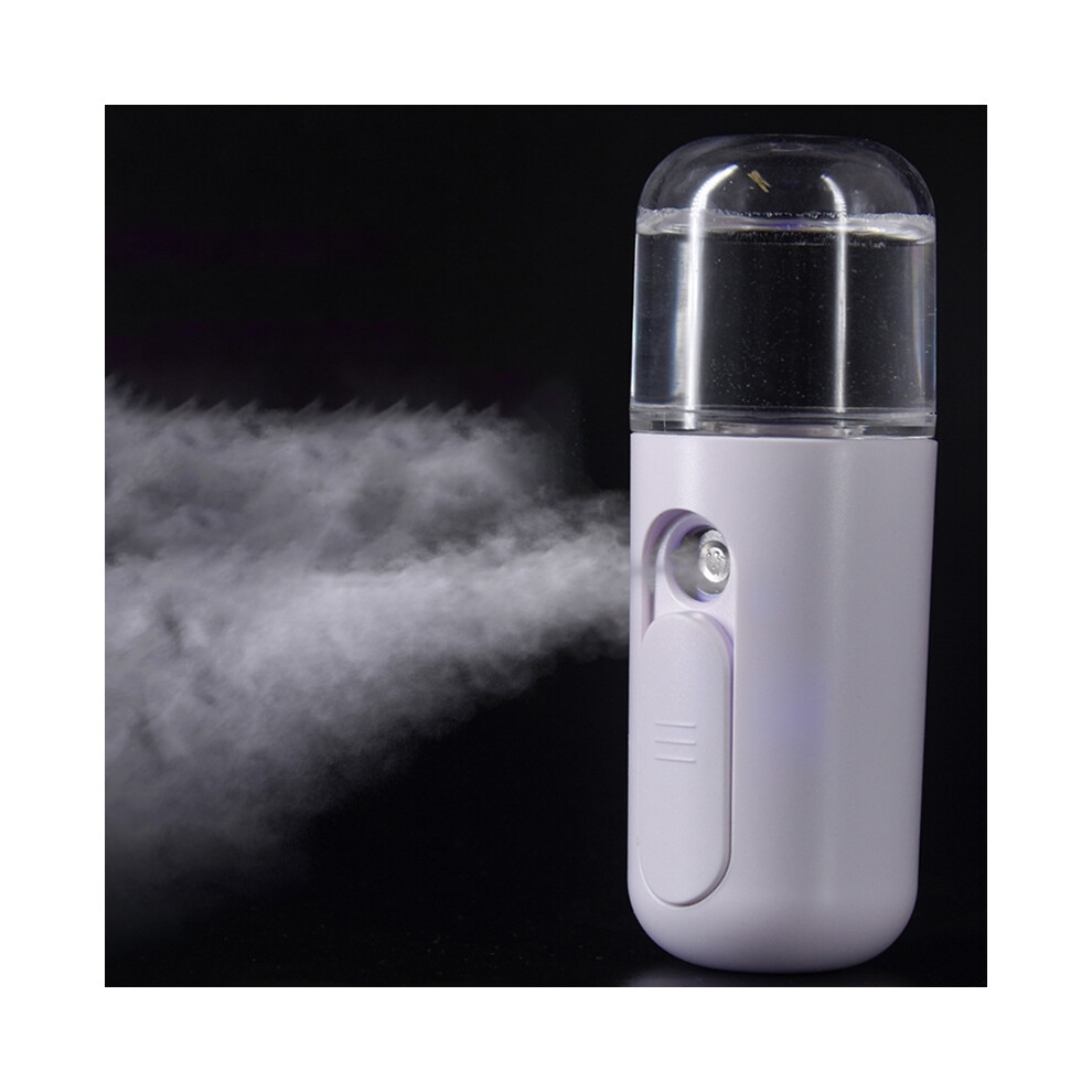 Portable USB Mini Face Spray Mist Sprayer Humidifier Hand-held Facial Mister Body Nebulizer Steamer Moisturizing Skin Care