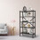URBN Living (Anthracite) 5-Shelf Wood Bookcase Unit With Metal Frame 4
