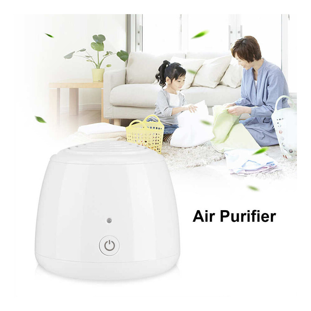 Mini Ozone Generator USB Rechargeable Fridge Refrigerator Closets Pet Car Odor Cleaner Portable Negative Ion Air Purifier